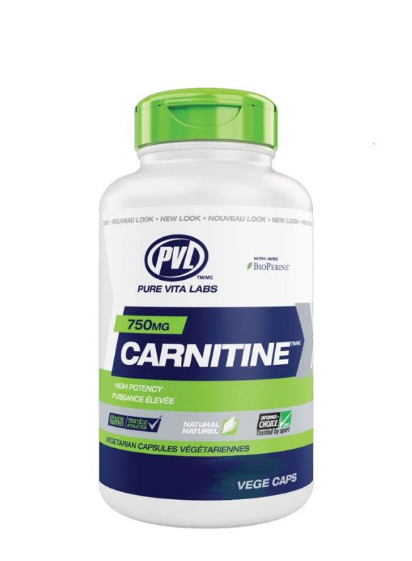 Pvl L Carnitine 90 Vcaps 750mg Health Essentials