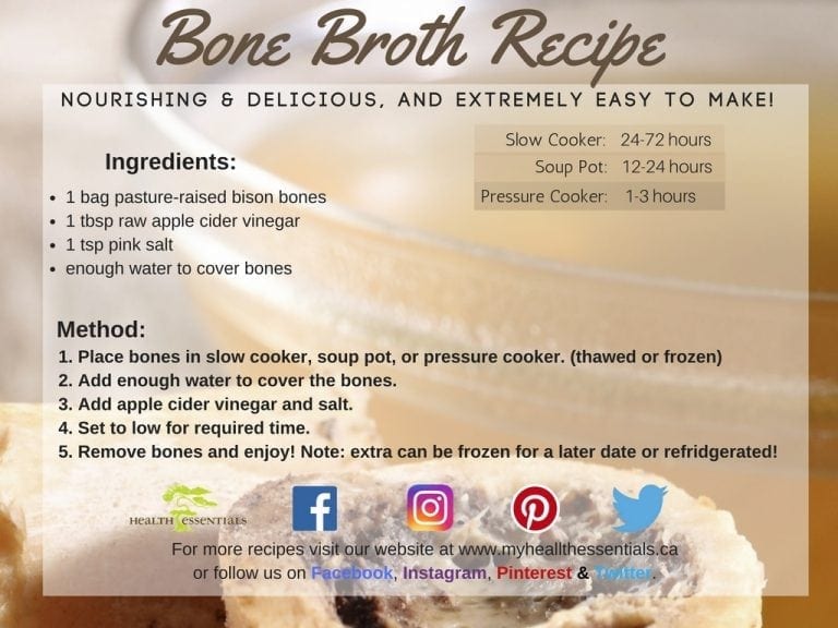 Recipe: Bone Broth - Health Essentials