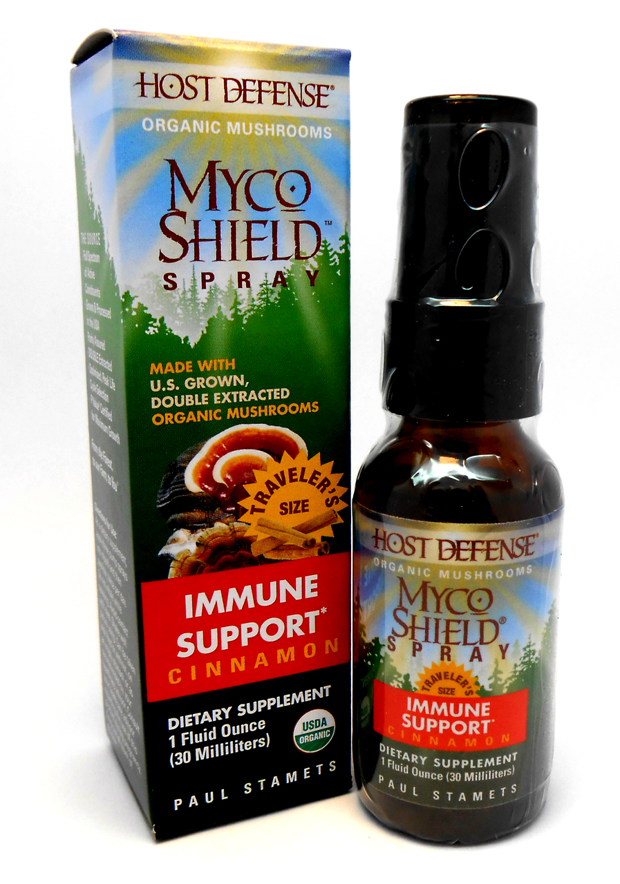 Host Defense Mycoshield Spray Cinnamon 30ml Health Essentials