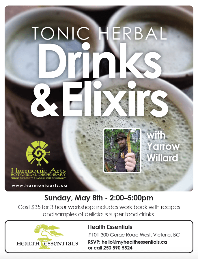 Tonic Herbal Drinks & Elixirs with Yarrow Willard Health