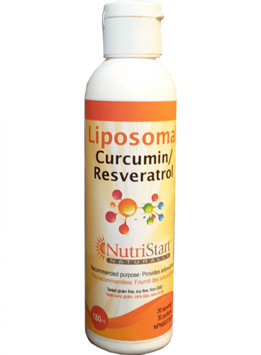 anti remedies aging Liposomal Curcumin/Resveratrol Health  Essentials  180ml