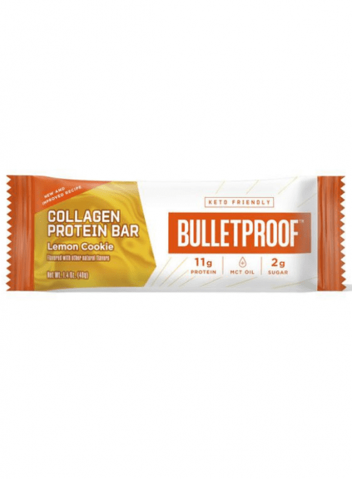 Bulletproof Lemon Cookie Collagen Protein Bar 40g Health Essentials Victoria BC