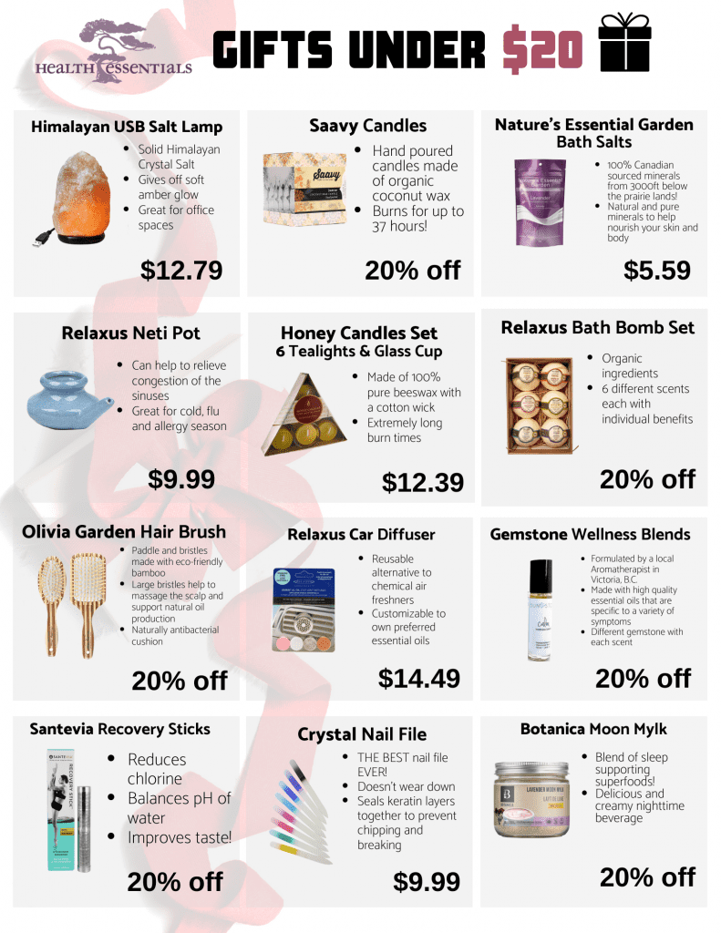 Natural Gifts Under $20
