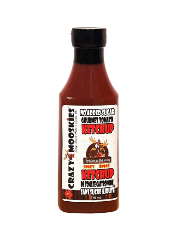 Crazy Mooskies Spicy Tomato Ketchup 320g Health Essentials